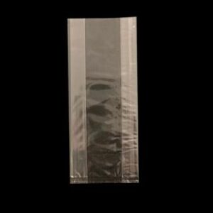Highly transparent OPP bag with side gusset