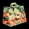 Kraft Paper Bag with Motif Fruits and Veggies