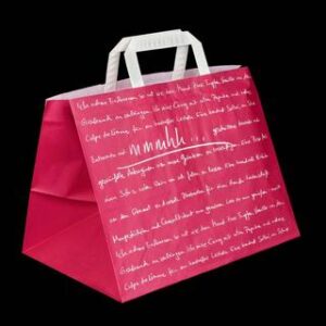Natron Paper Bag with Motif mmmhh