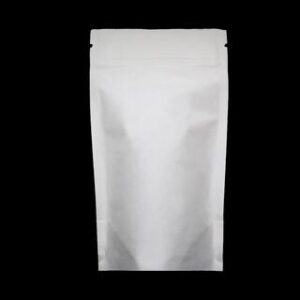 White Kraft Paper Doypack without Aluminum